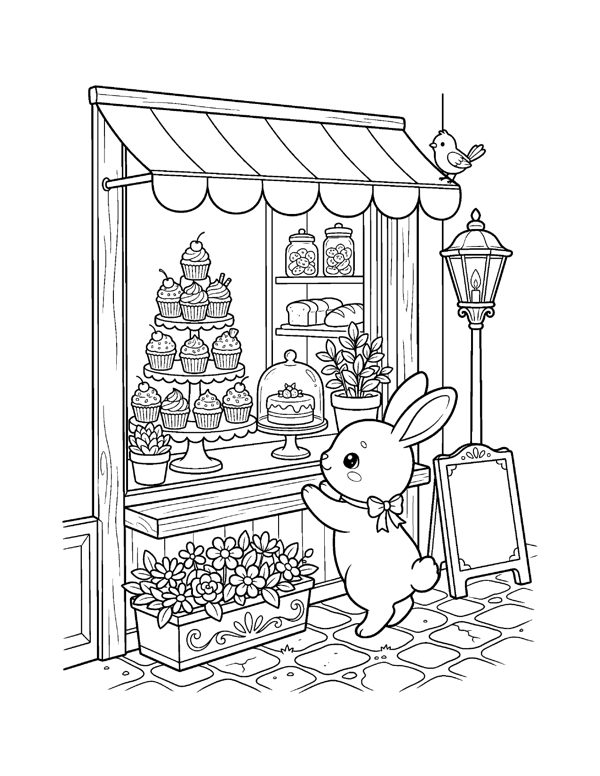 20 Cute Valentine & Love Coloring Pages for Adults & Teens page 16