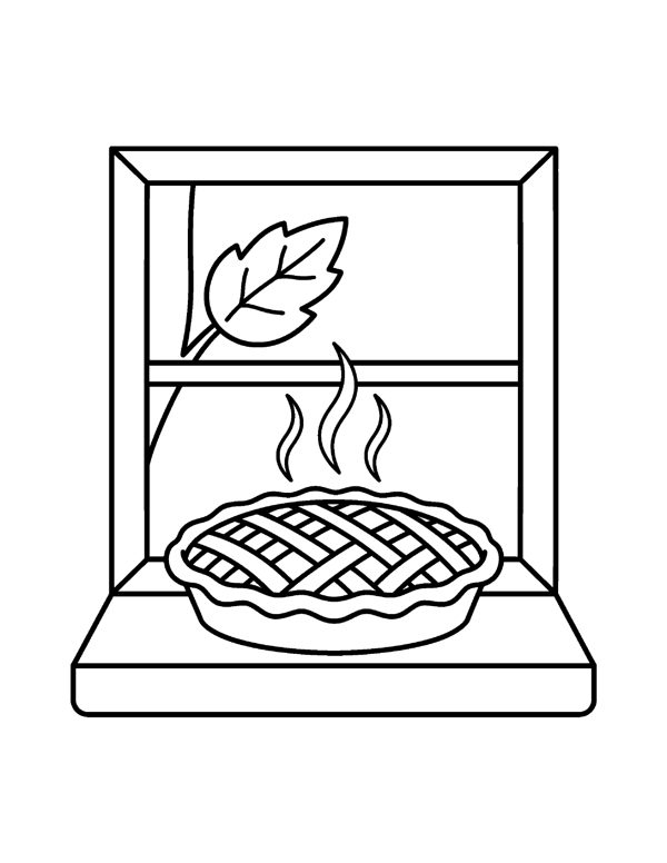 Fall Coloring Pages for Kids page 15