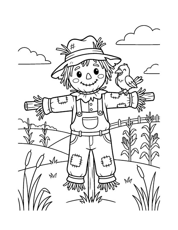 Farm Animals Coloring Pages for Kids page 16
