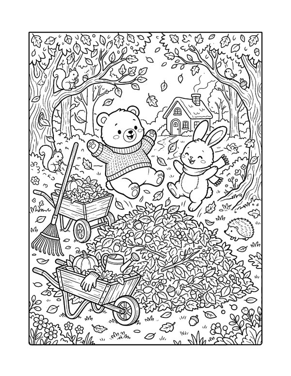 Free Cozy Coloring Pages for Adults & Teens free sample
