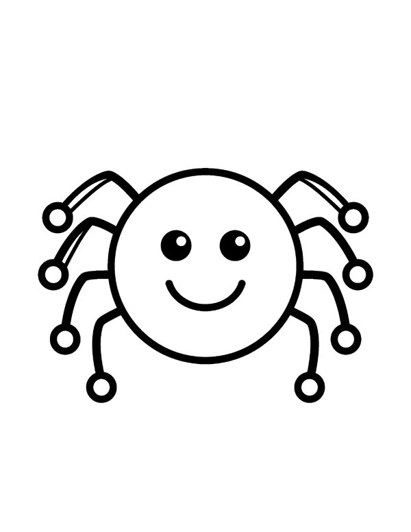 Halloween Coloring Pages for Toddlers page 9