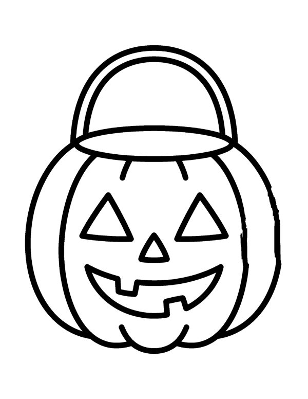 Halloween Coloring Pages for Toddlers page 10