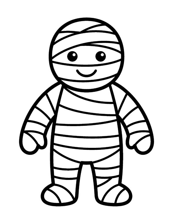 Halloween Coloring Pages for Toddlers page 14