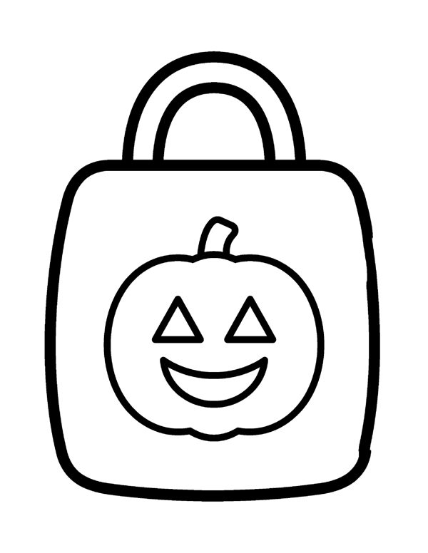 Halloween Coloring Pages for Toddlers page 20