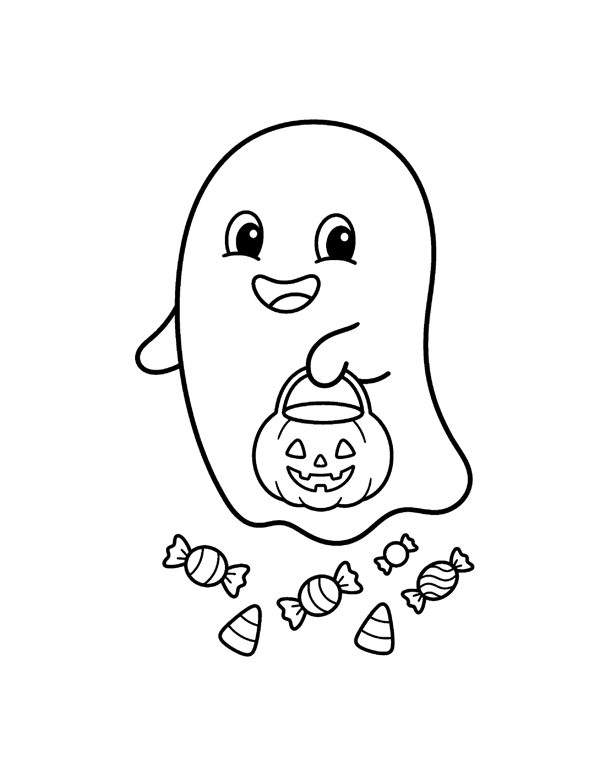 Halloween Coloring Pages for Kids free sample