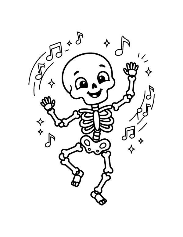 Halloween Coloring Pages for Kids page 13