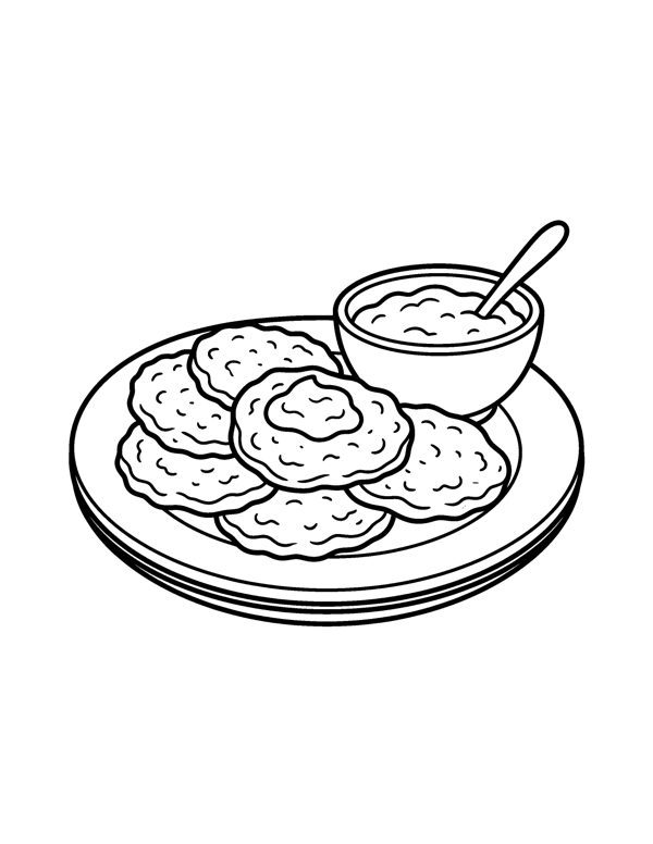 Hanukkah Coloring Pages for Kids page 3