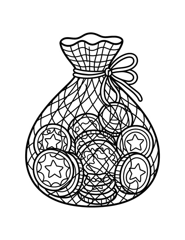 Hanukkah Coloring Pages for Kids page 8