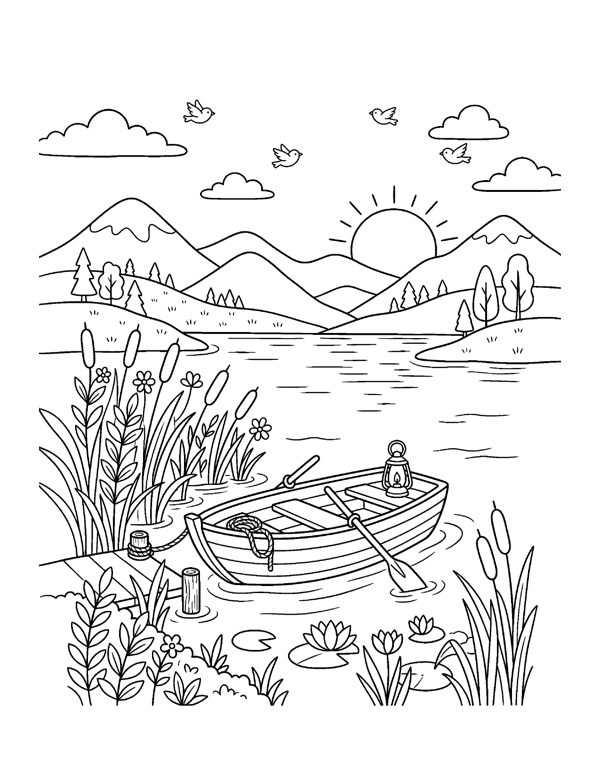 Mindfulness Coloring Pages for Adults & Teens