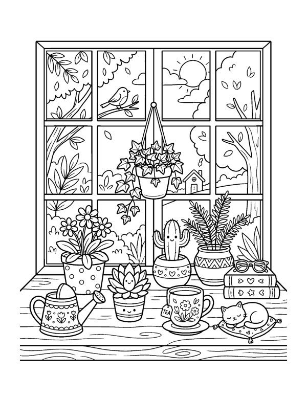 Mindfulness Coloring Pages for Adults & Teens page 3