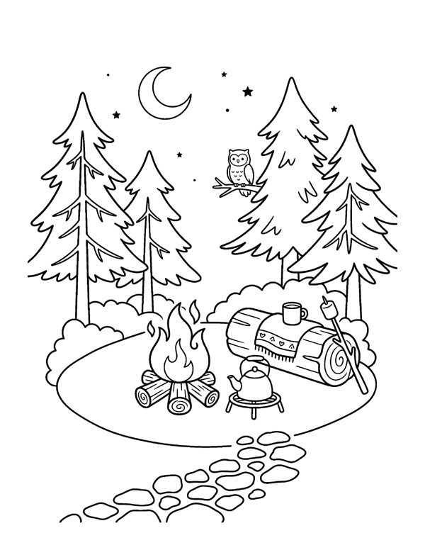 Mindfulness Coloring Pages for Adults & Teens page 9