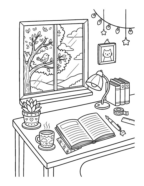 Mindfulness Coloring Pages for Adults & Teens page 12