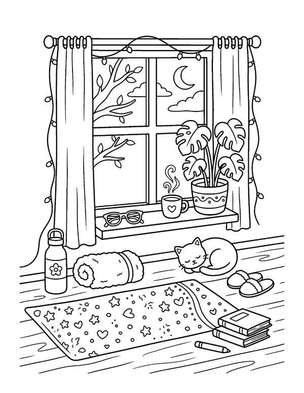 Mindfulness Coloring Pages for Adults & Teens page 14