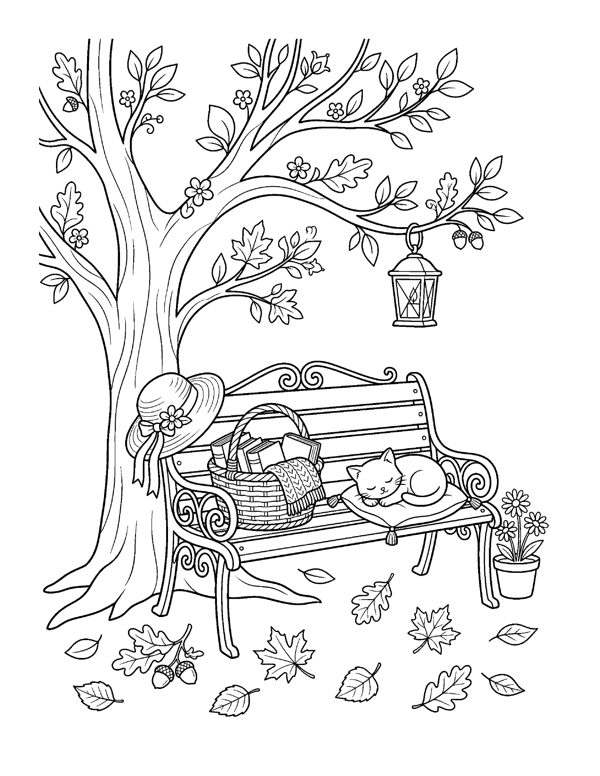 Mindfulness Coloring Pages for Adults & Teens page 18