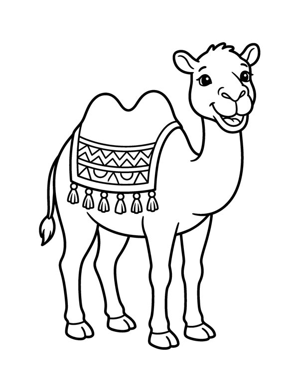 Nativity Coloring Pages for Kids page 14