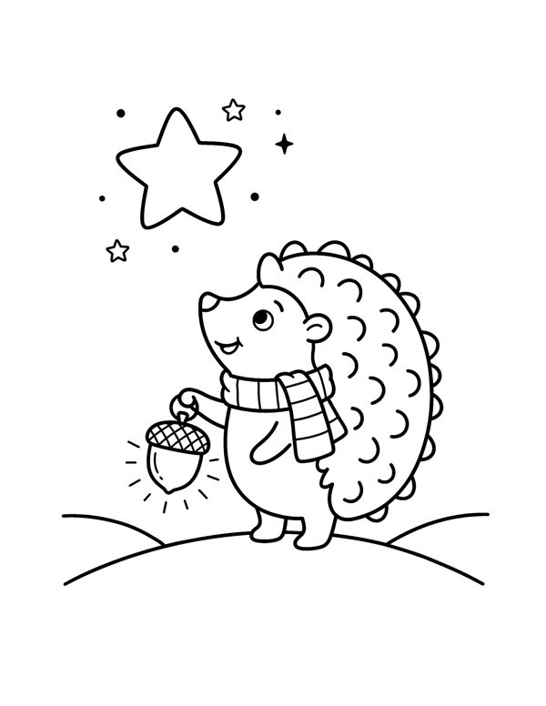 Nativity Coloring Pages for Kids page 15