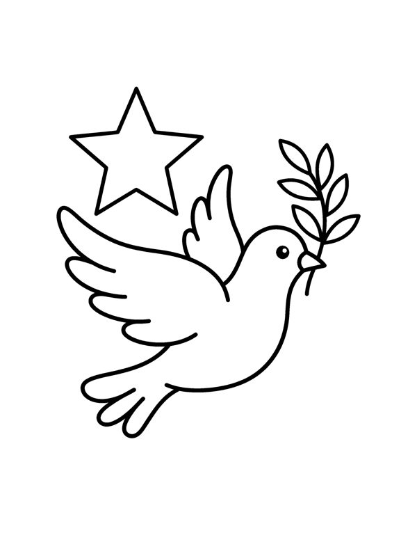 Nativity Coloring Pages for Kids page 19