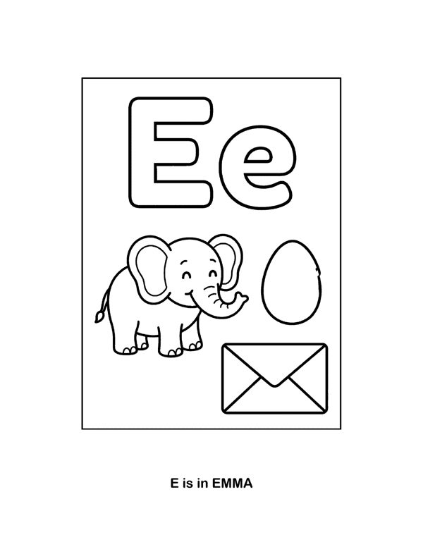 Personalized Name Coloring Pages - Made Around Your Child's Name page 3