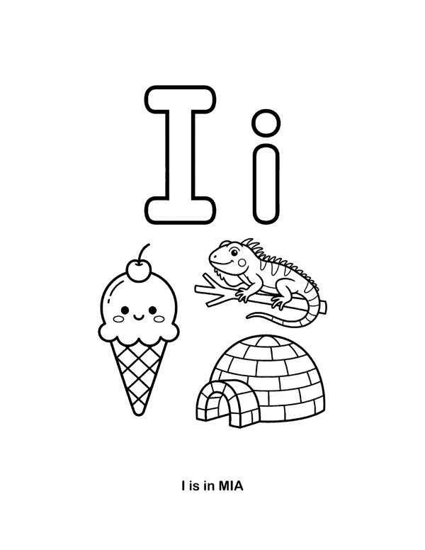 Personalized Name Coloring Pages - Made Around Your Child's Name page 11