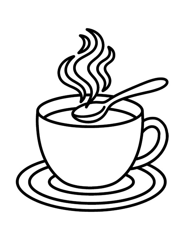 5 Bold & Easy Coloring Pages - Sampler
