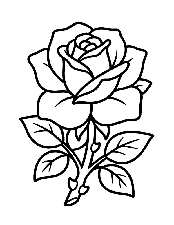 5 Bold & Easy Coloring Pages - Sampler page 4