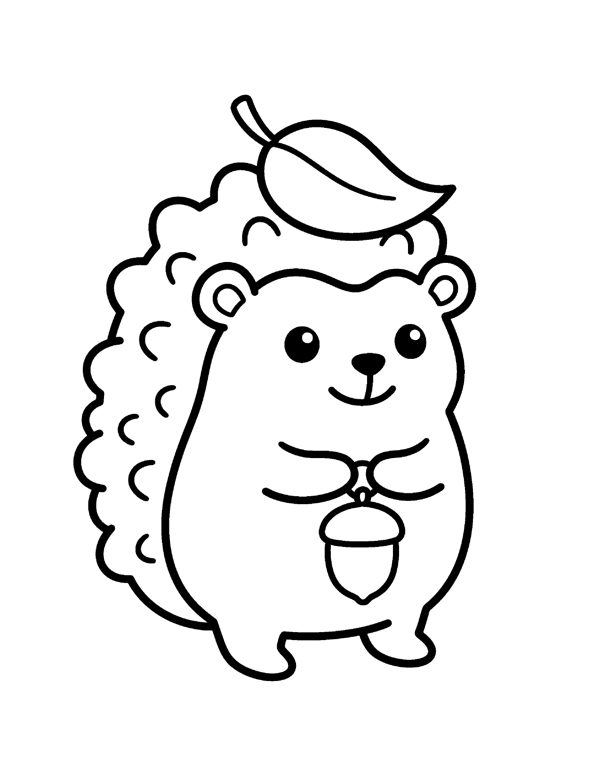 Thanksgiving Coloring Pages for Toddlers page 12