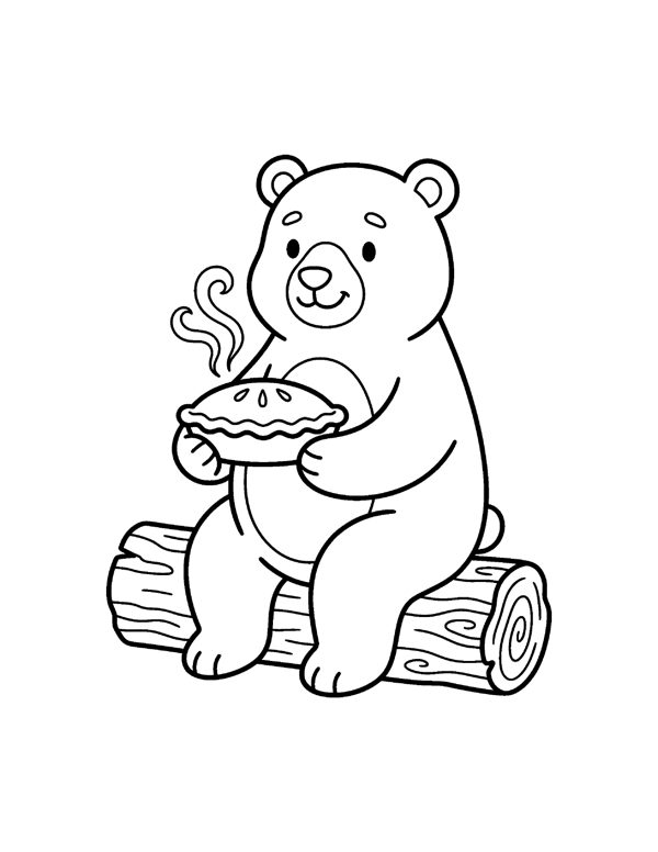 Thanksgiving Coloring Pages for Kids page 17