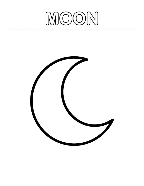 Toddler Coloring Pages - First Words (Ages 2-4) page 13