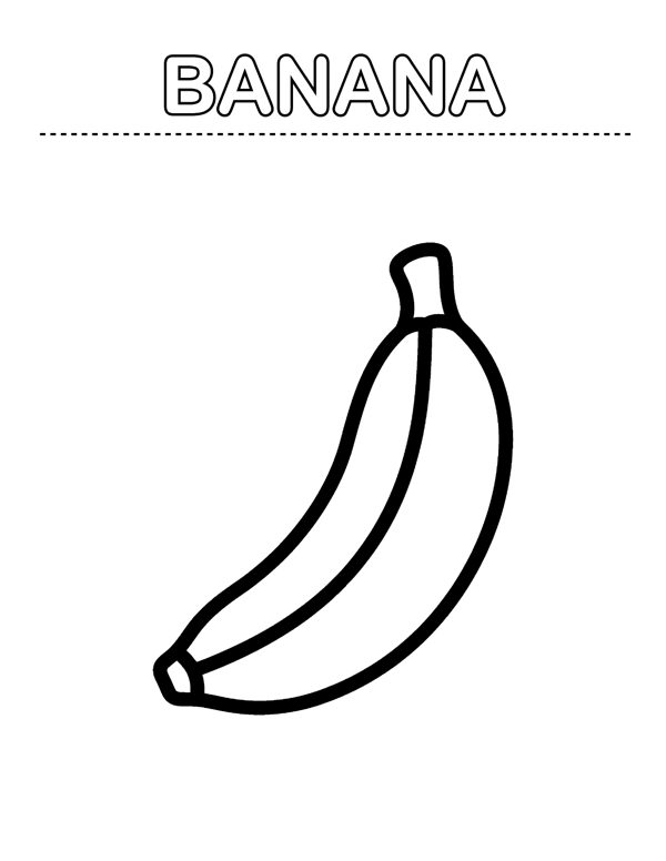 Toddler Coloring Pages - First Words (Ages 2-4) page 19