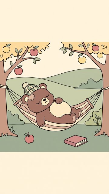 Hammock Orchard phone wallpaper