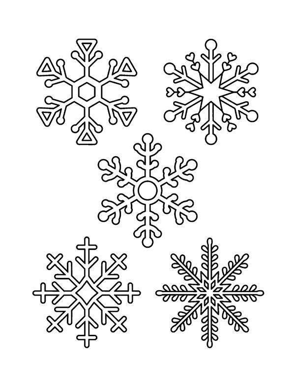 Winter Coloring Pages for Kids page 4