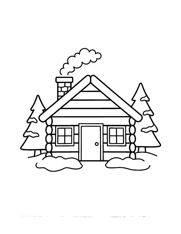 Winter Coloring Pages for Kids page 11